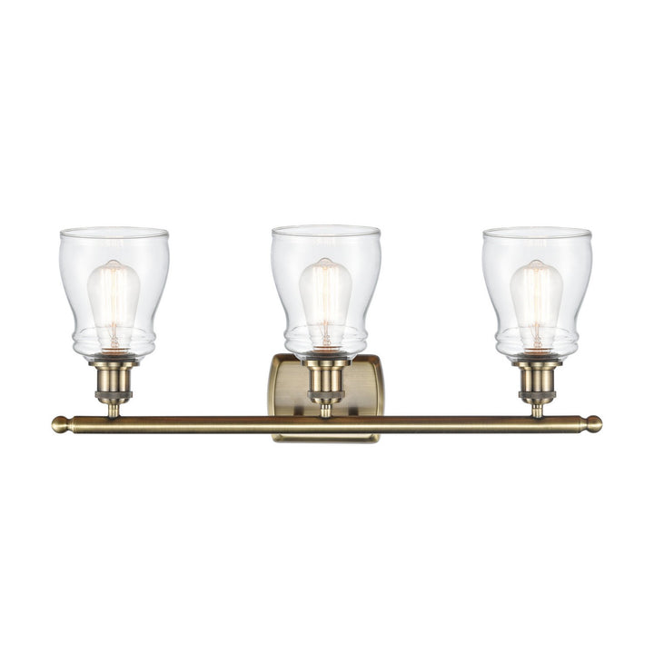 Innovations Ballston 516-3W-AB-G392 Bath Vanity Light 26 in. wide - Antique Brass