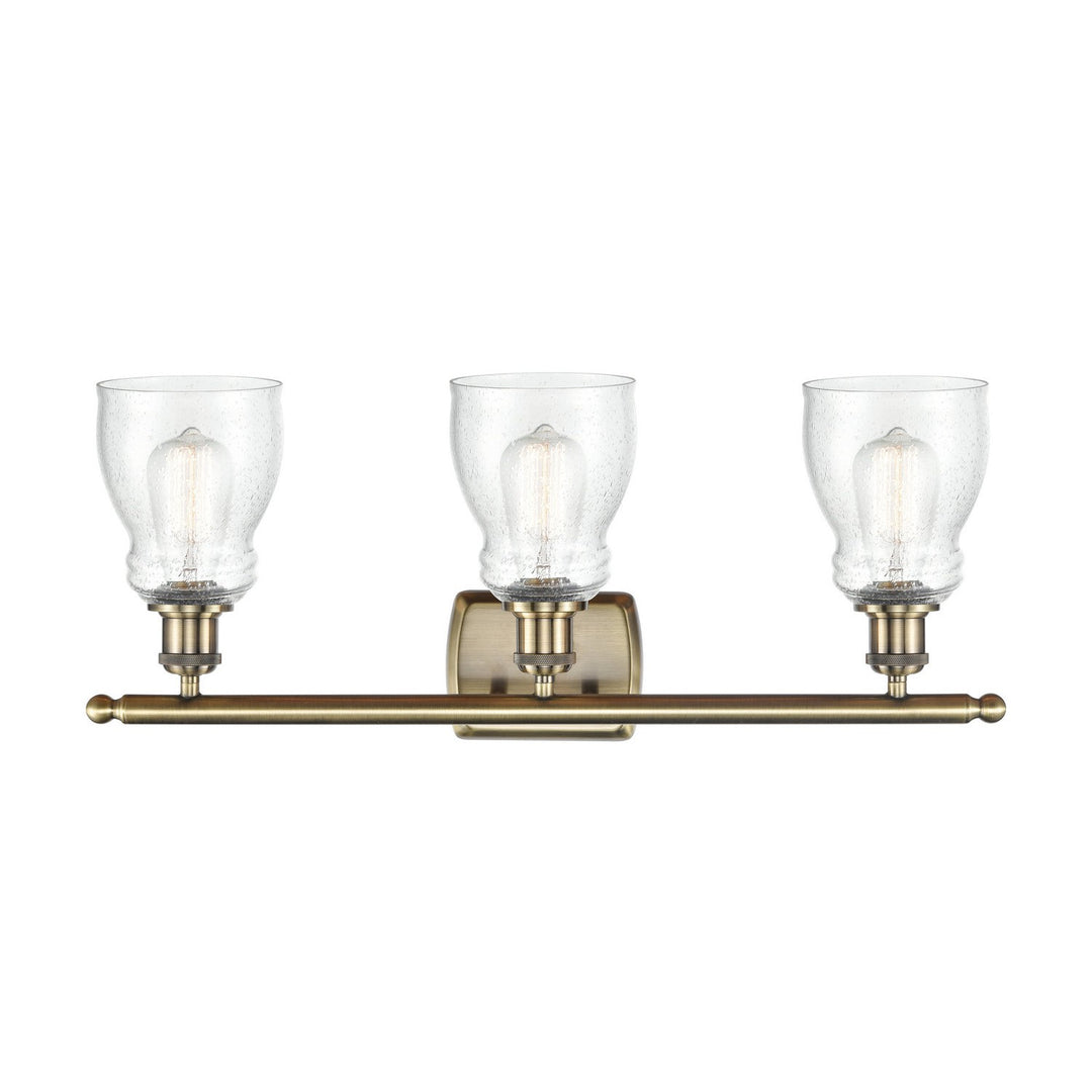 Innovations Ballston 516-3W-AB-G394 Bath Vanity Light 26 in. wide - Antique Brass