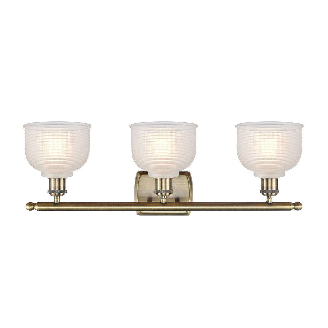 Innovations Ballston 516-3W-AB-G411-LED Bath Vanity Light 26 in. wide - Antique Brass