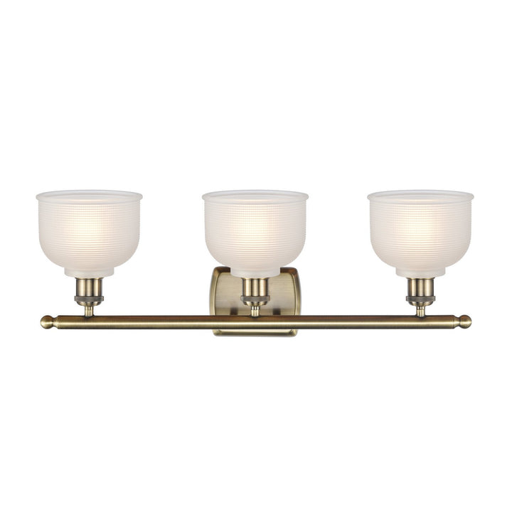 Innovations Ballston 516-3W-AB-G411-LED Bath Vanity Light 26 in. wide - Antique Brass