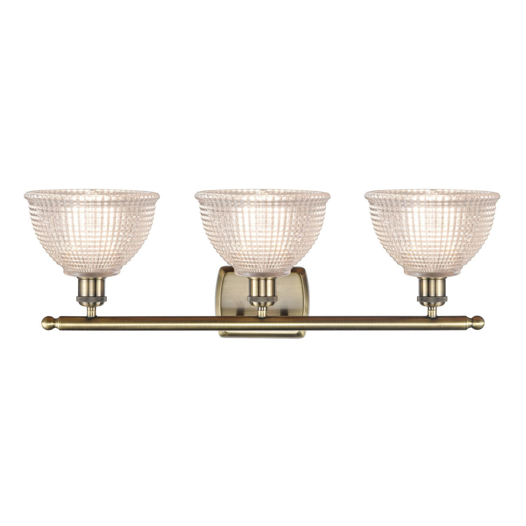 Innovations Ballston 516-3W-AB-G422 Bath Vanity Light 26 in. wide - Antique Brass