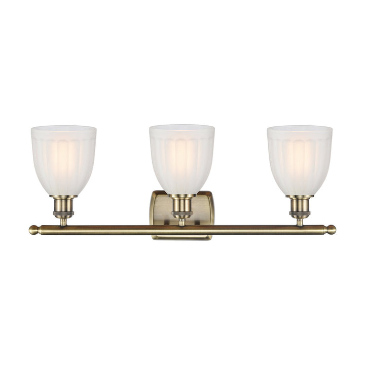 Innovations Ballston 516-3W-AB-G441-LED Bath Vanity Light 26 in. wide - Antique Brass