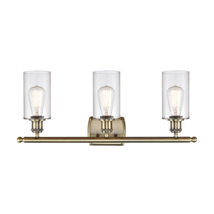 Innovations Ballston 516-3W-AB-G802 Bath Vanity Light 26 in. wide - Antique Brass