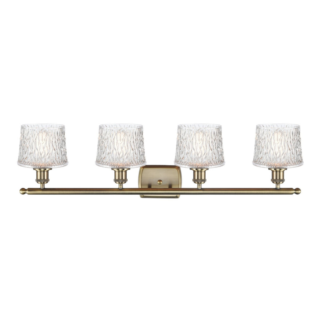 Innovations Ballston 516-4W-AB-G402-LED Bath Vanity Light 36 in. wide - Antique Brass