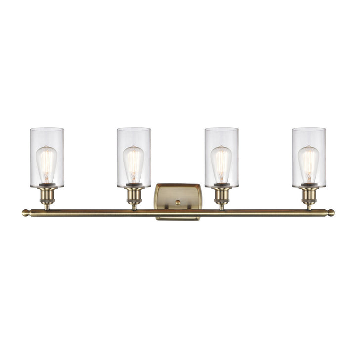 Innovations Ballston 516-4W-AB-G802-LED Bath Vanity Light 36 in. wide - Antique Brass