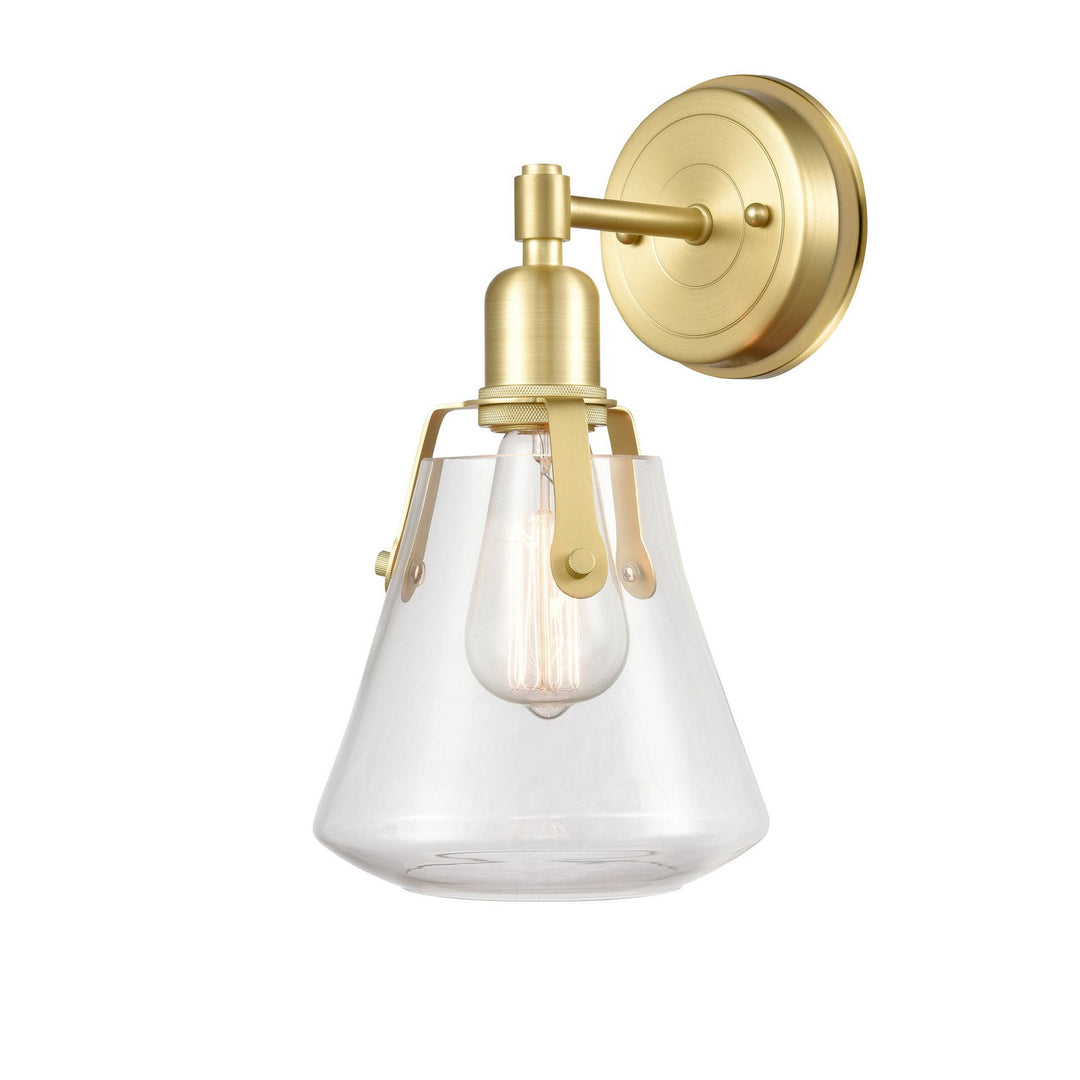 Innovations 422-1W-SB-G4222-7-LED Bath Vanity Light 7 in. wide - Satin Brass