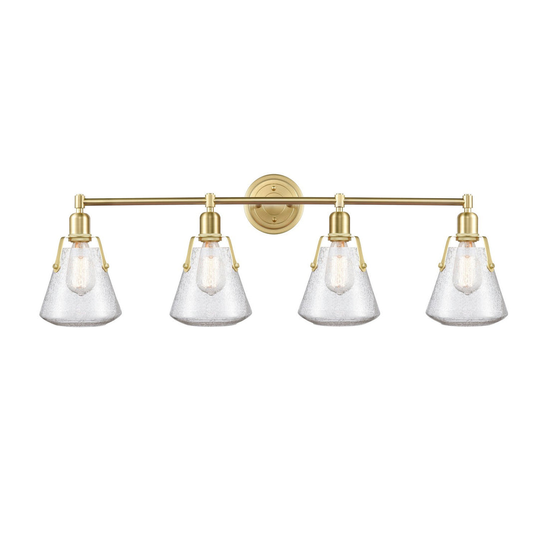 Innovations 422-4W-SB-G4224-7-LED Bath Vanity Light 40 in. wide - Satin Brass