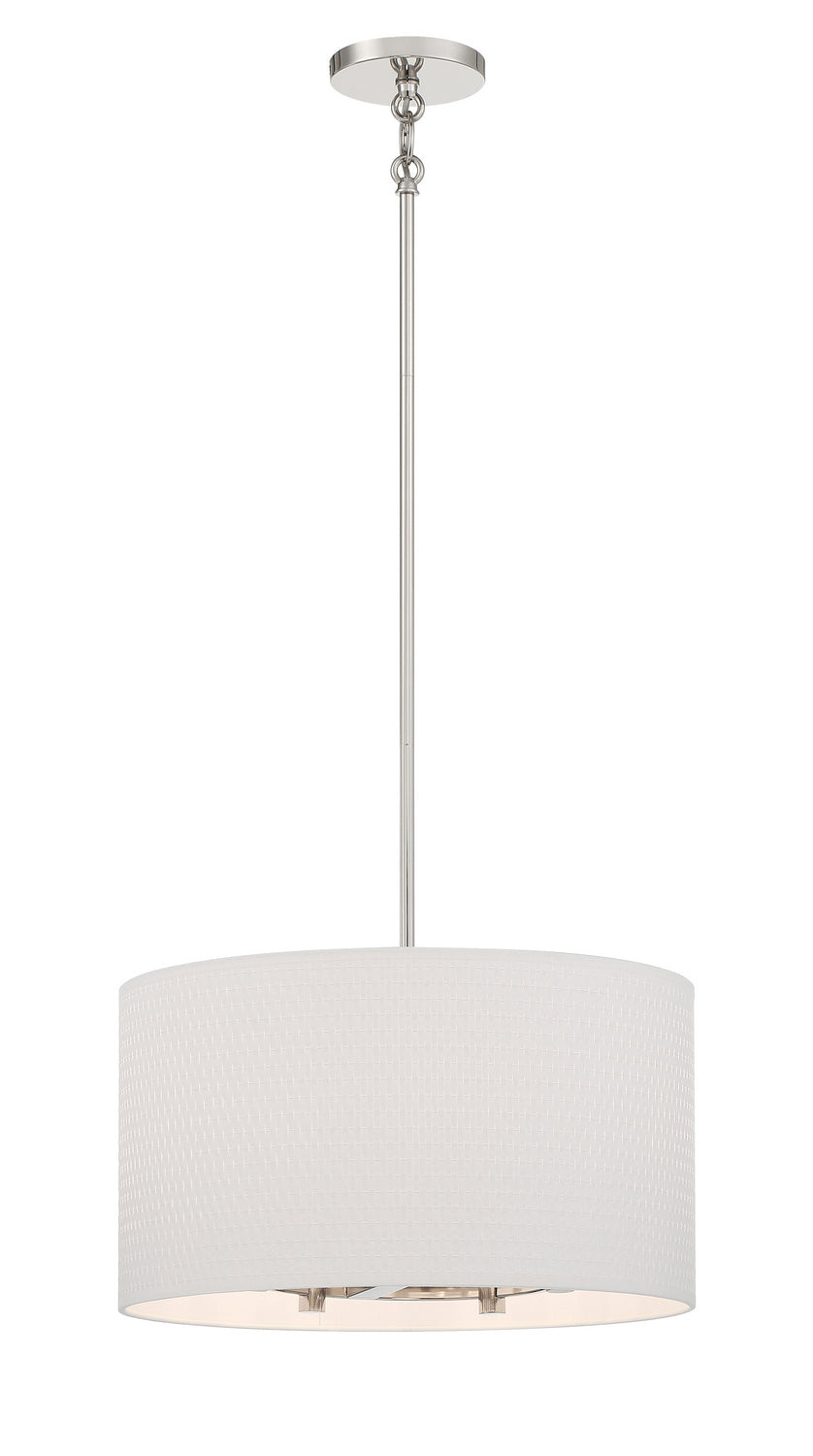 Minka-Lavery Palmetto 3925-613 Pendant Light - Polished Nickel