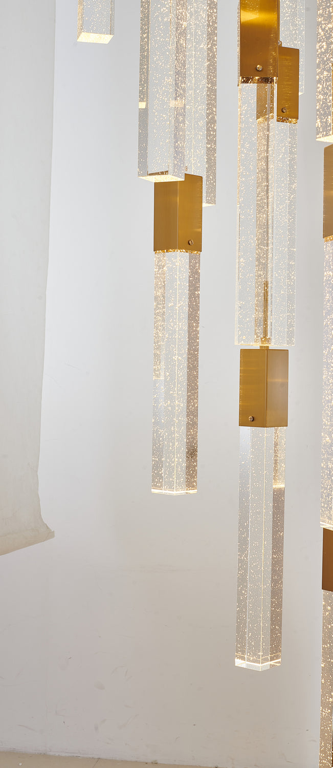 Bethel International ADS05C25G Chandelier Light - Gold