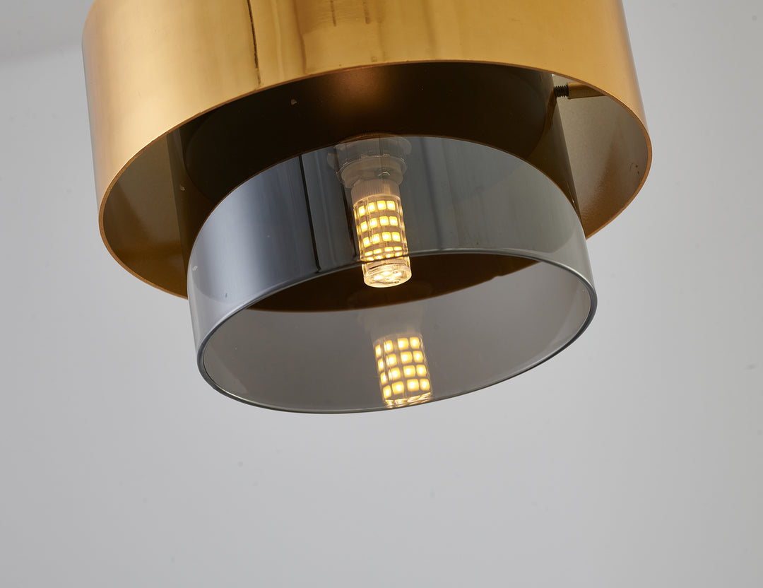 Bethel International AV74P7G Pendant Light - Gold