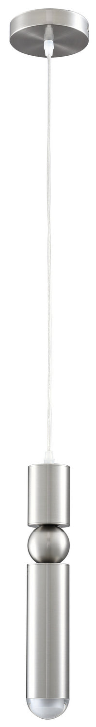 Bethel International KB6001-1PSN Pendant Light - Shiny Nickel