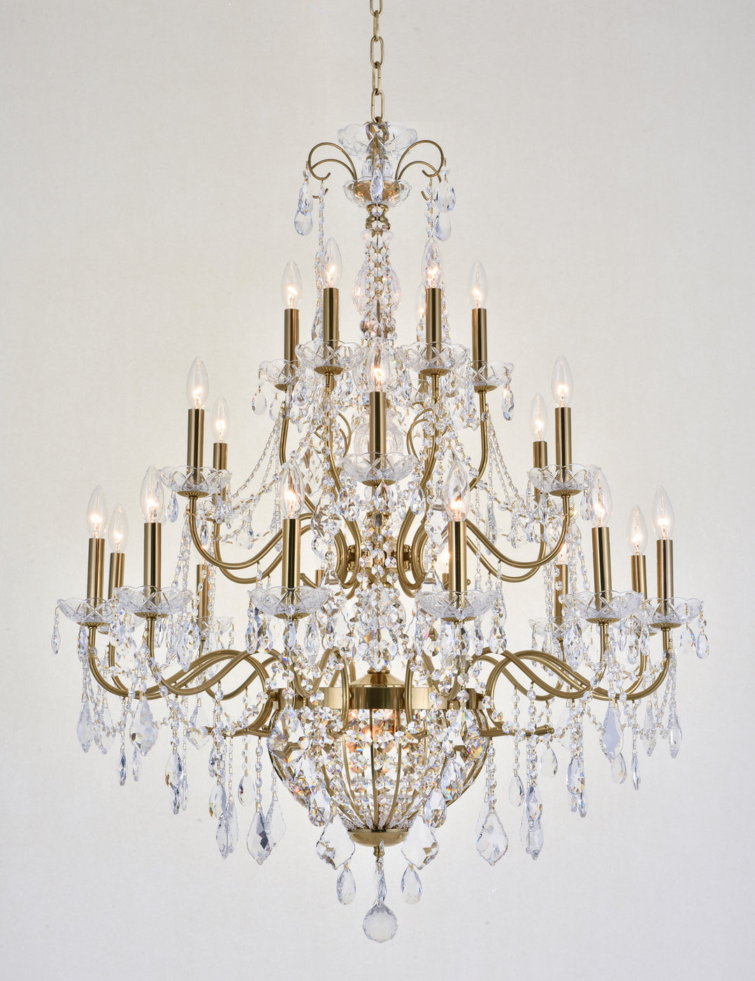 Bethel International LA28C36CO Chandelier Light - Copper