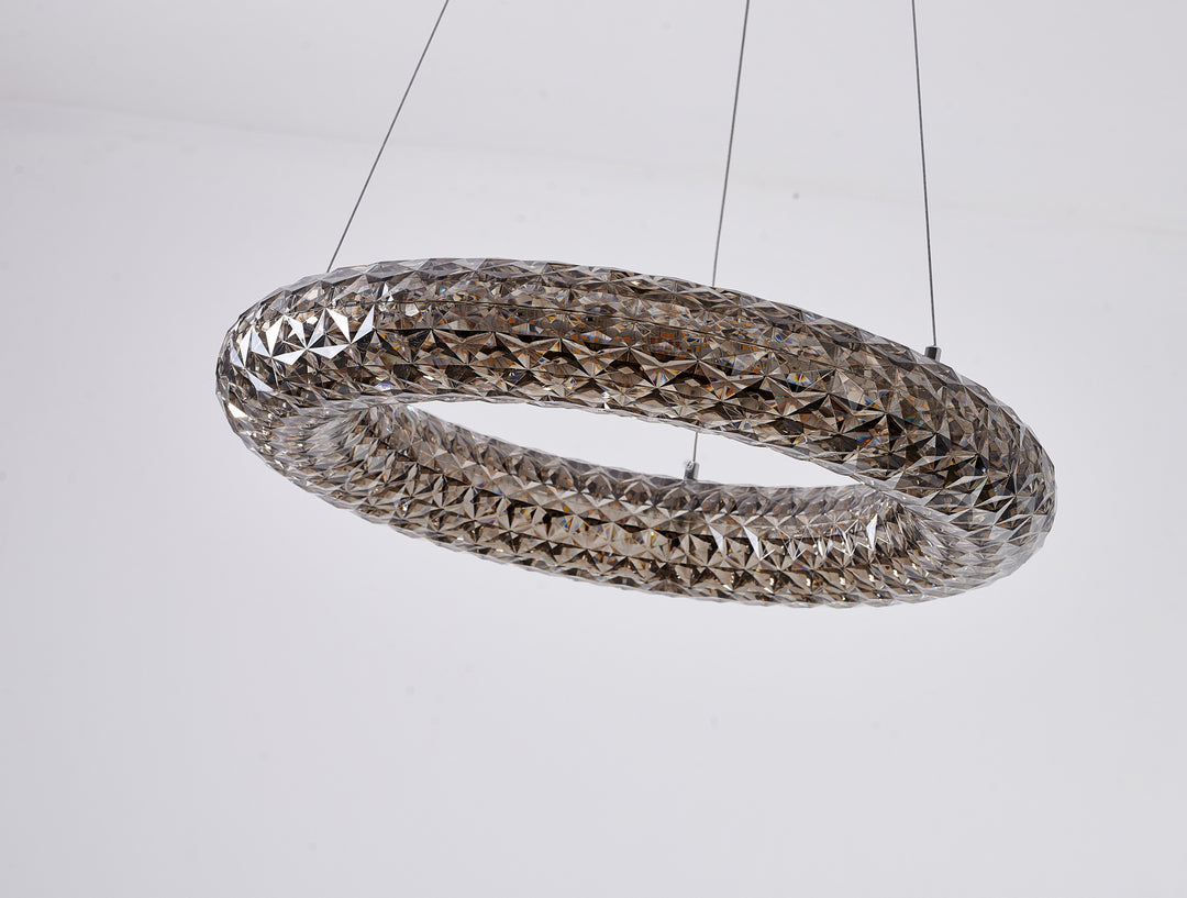 Bethel International OC40C19SMK Pendant Light - Smoke
