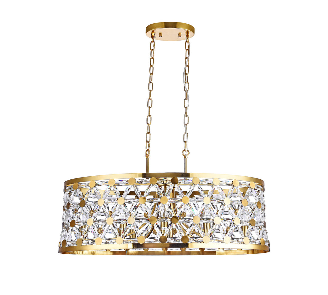 Bethel International ZL31C33CO Chandelier Light - Copper