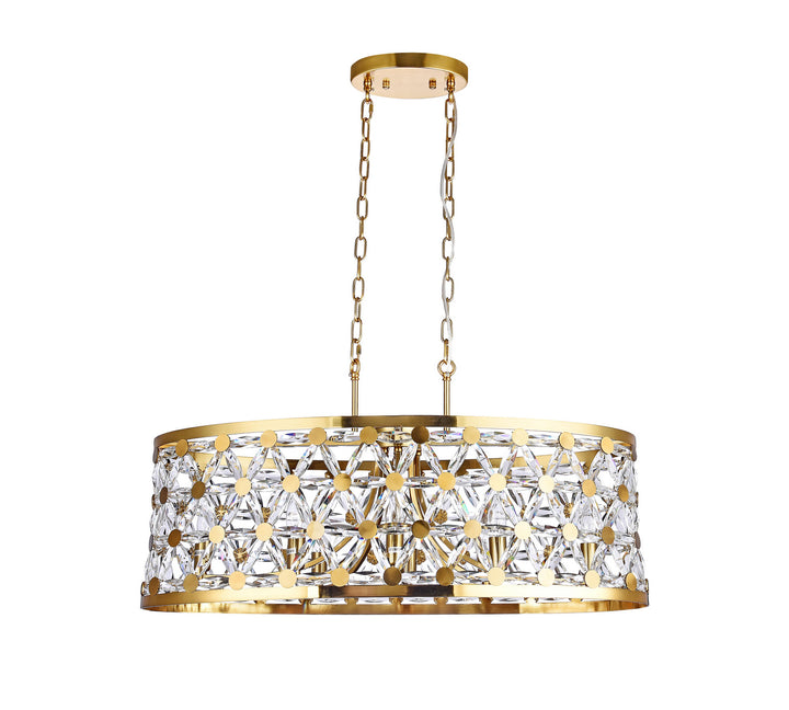 Bethel International ZL31C33CO Chandelier Light - Copper