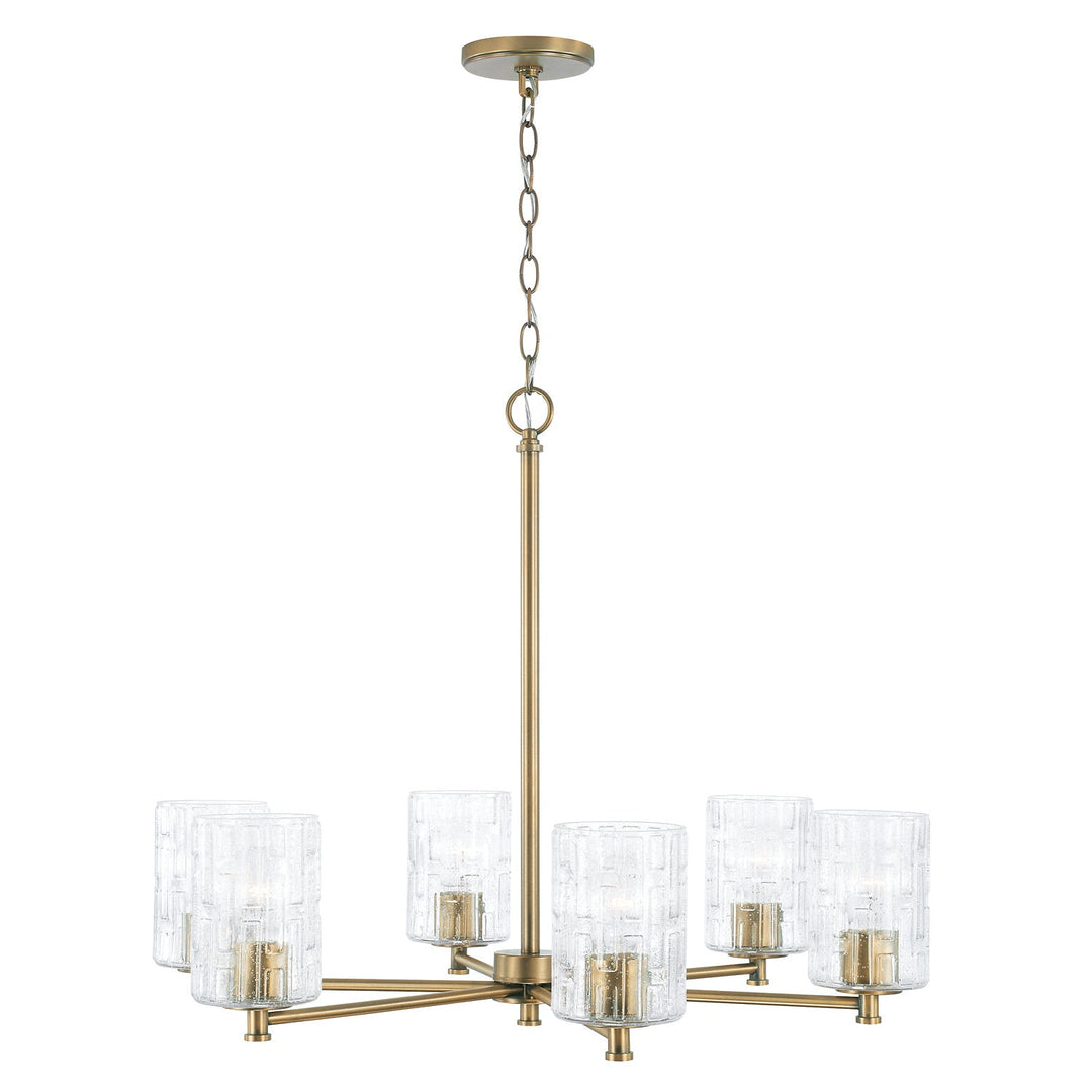 Capital Emerson 441361AD-491 Chandelier Light - Aged Brass