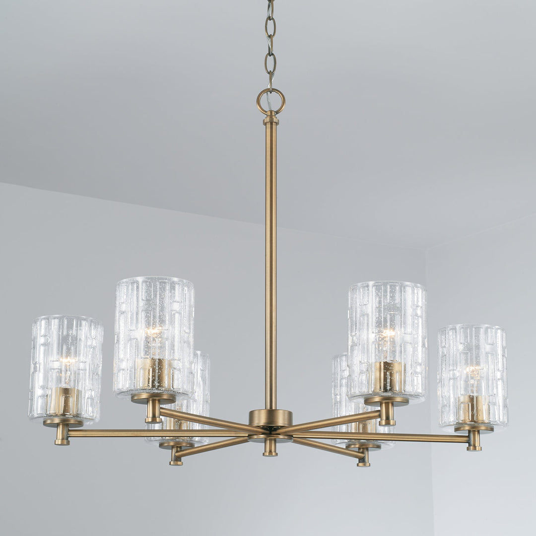 Capital Emerson 441361AD-491 Chandelier Light - Aged Brass