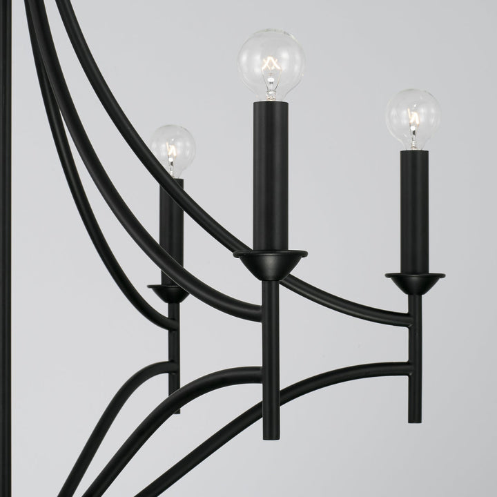 Capital Peyton 442061MB Chandelier Light - Matte Black