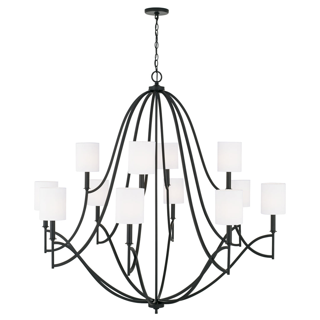 Capital Sylvia 442301MB-701 Chandelier Light - Matte Black