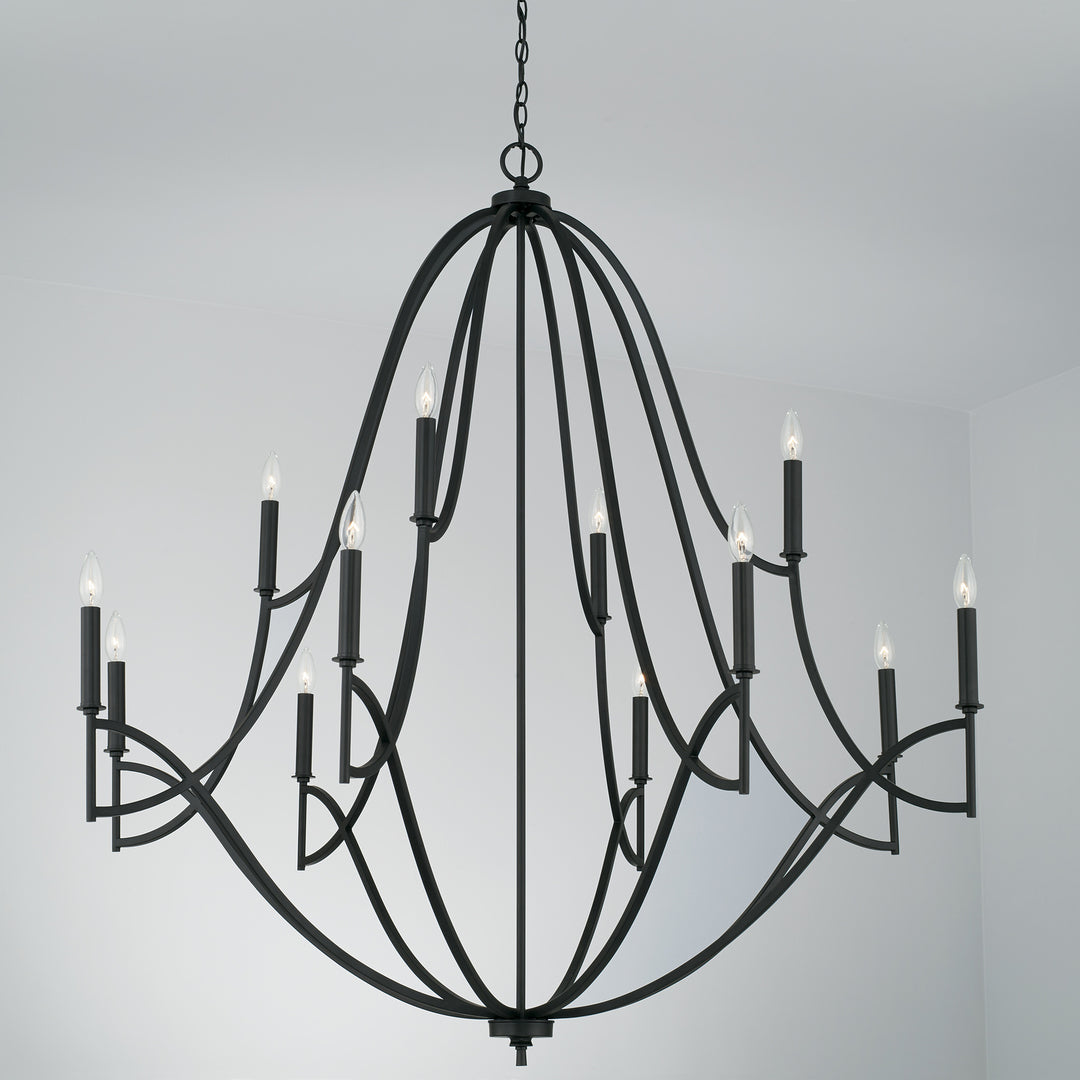 Capital Sylvia 442301MB-701 Chandelier Light - Matte Black