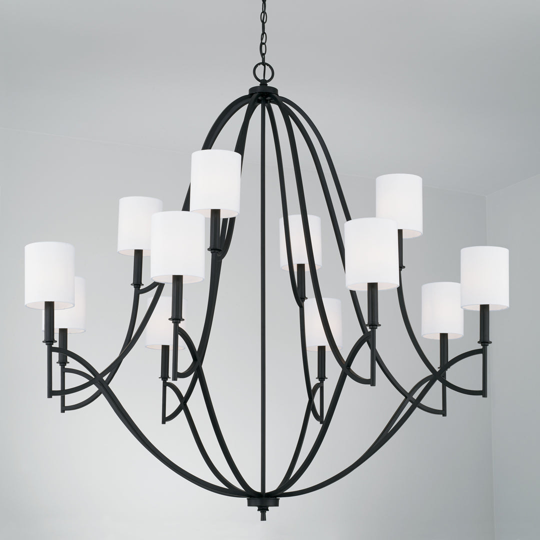 Capital Sylvia 442301MB-701 Chandelier Light - Matte Black