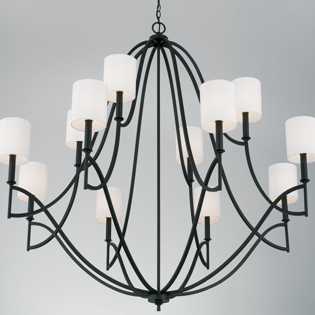 Capital Sylvia 442301MB-701 Chandelier Light - Matte Black