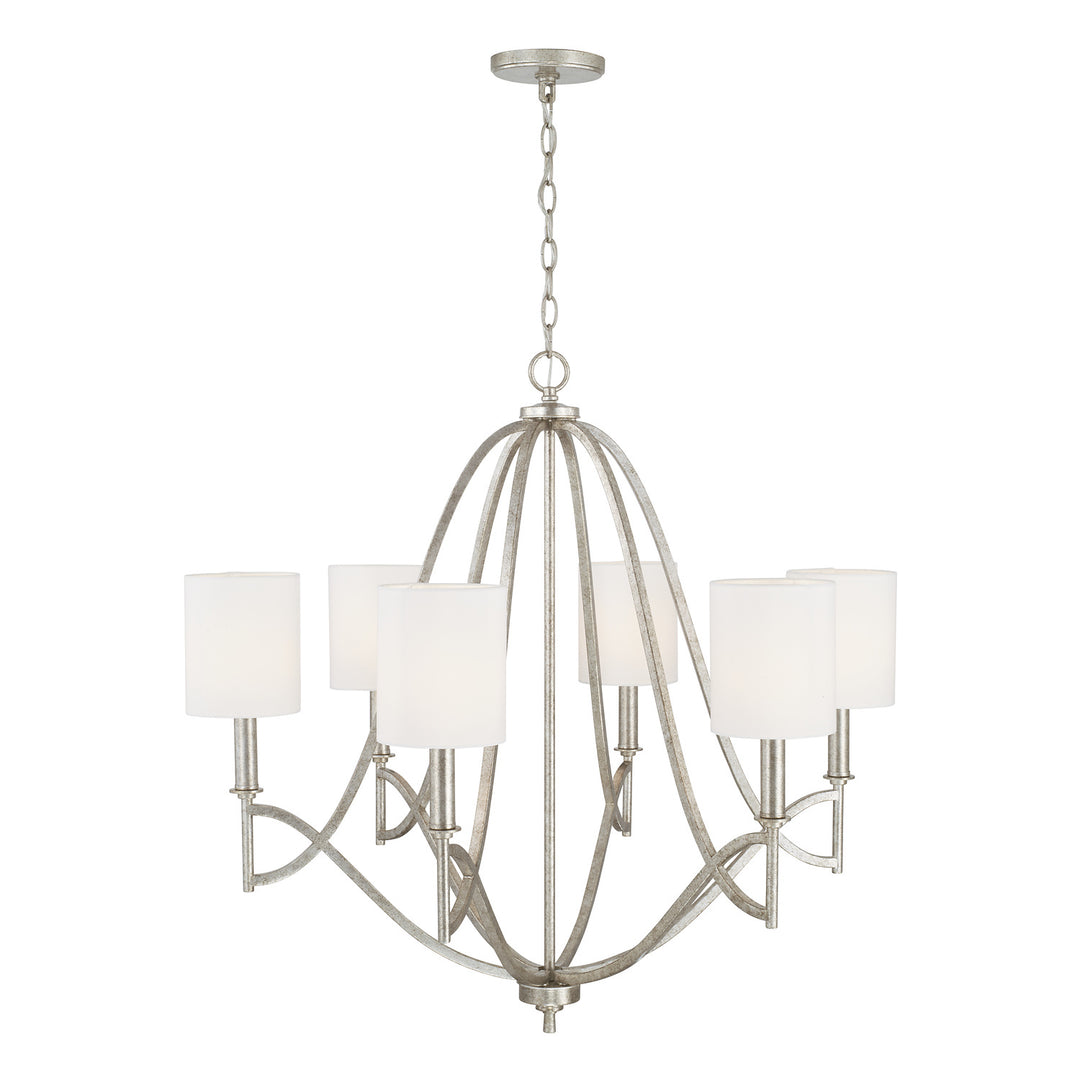 Capital Sylvia 442361AS-701 Chandelier Light - Antique Silver