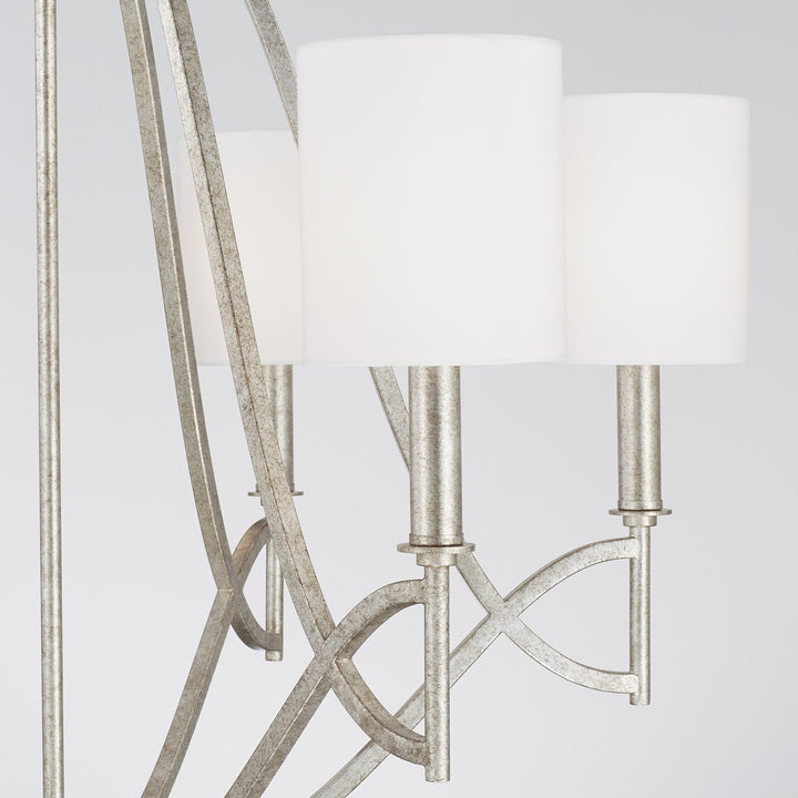 Capital Sylvia 442361AS-701 Chandelier Light - Antique Silver