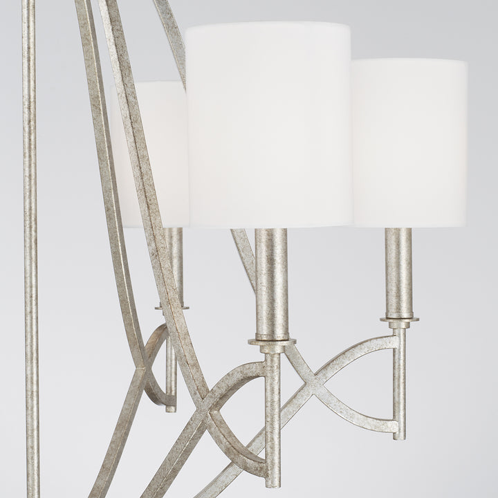 Capital Sylvia 442361AS-701 Chandelier Light - Antique Silver