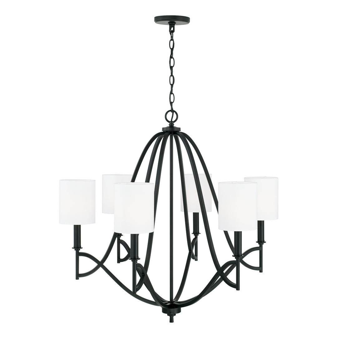 Capital Sylvia 442361MB-701 Chandelier Light - Matte Black