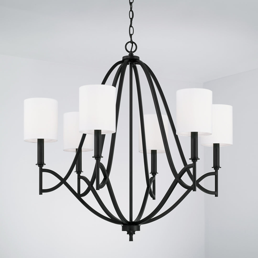 Capital Sylvia 442361MB-701 Chandelier Light - Matte Black