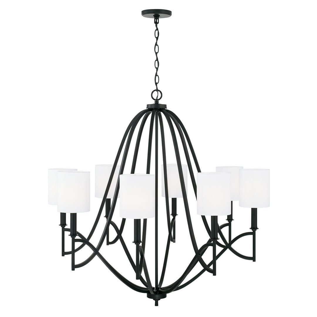 Capital Sylvia 442381MB-701 Chandelier Light - Matte Black