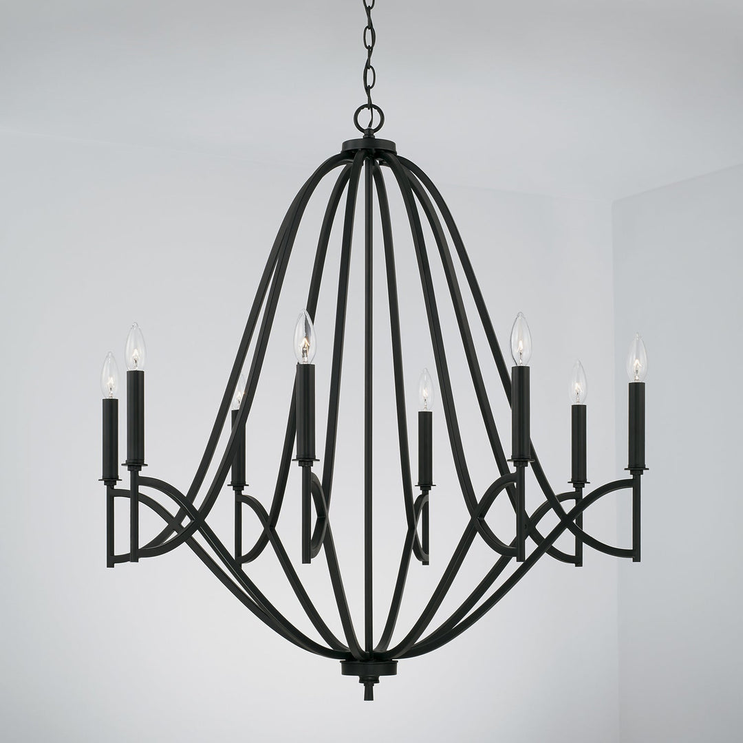 Capital Sylvia 442381MB-701 Chandelier Light - Matte Black