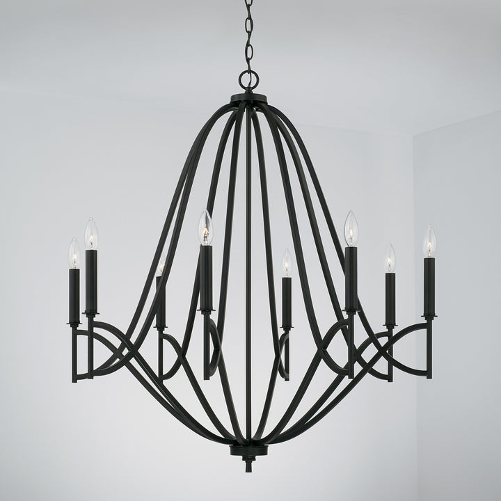 Capital Sylvia 442381MB-701 Chandelier Light - Matte Black