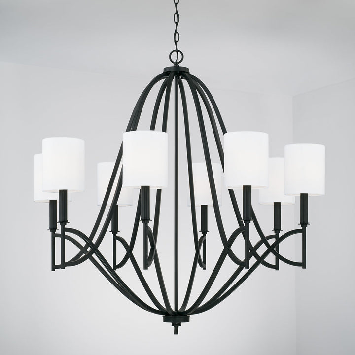 Capital Sylvia 442381MB-701 Chandelier Light - Matte Black