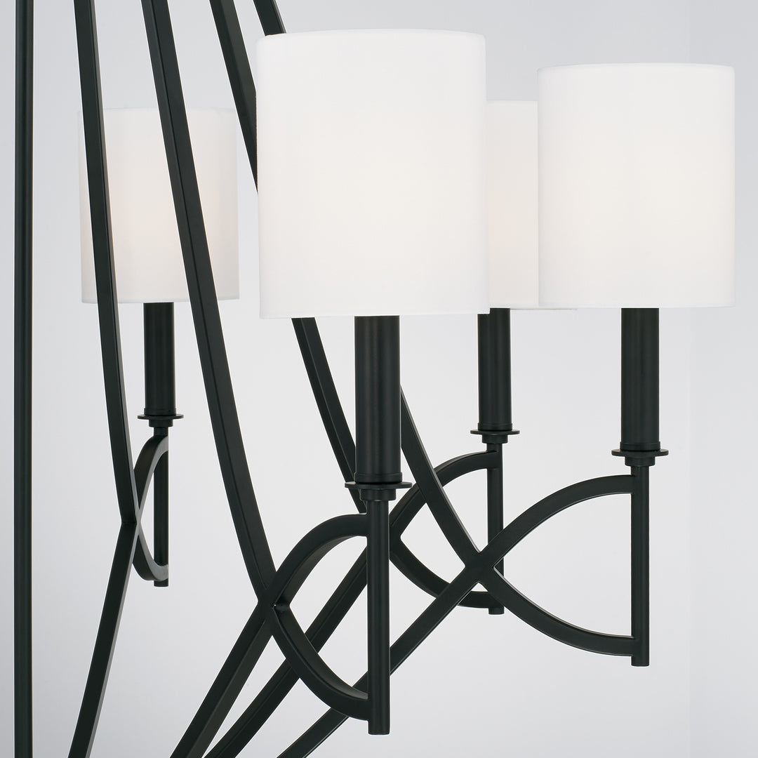 Capital Sylvia 442381MB-701 Chandelier Light - Matte Black