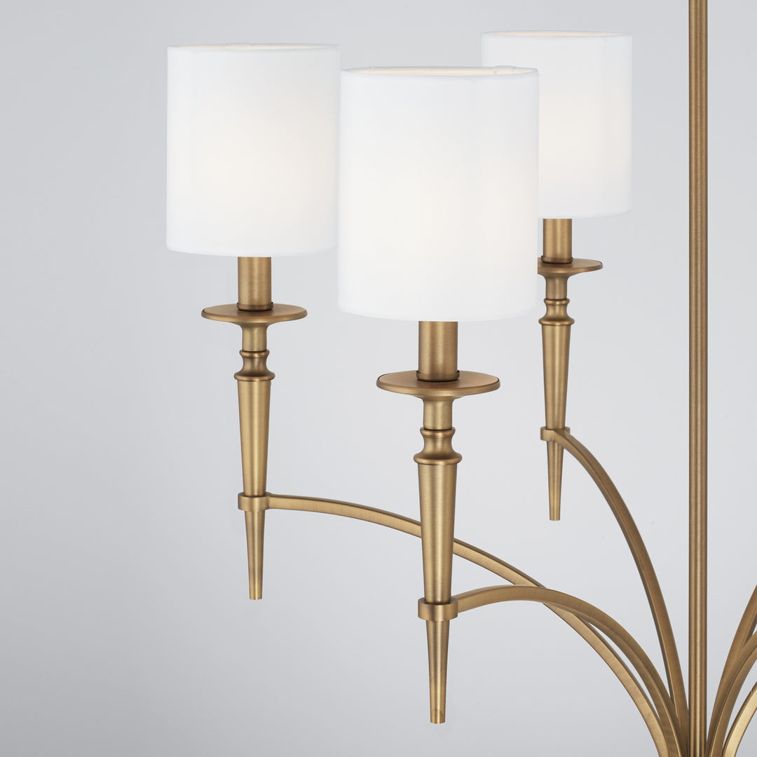 Capital Abbie 442661AD-701 Chandelier Light - Aged Brass