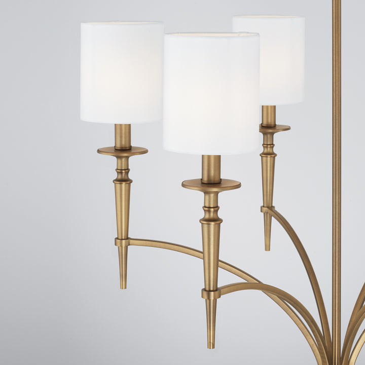 Capital Abbie 442661AD-701 Chandelier Light - Aged Brass
