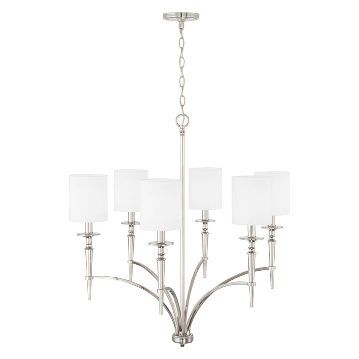 Capital Abbie 442661PN-701 Chandelier Light - Polished Nickel