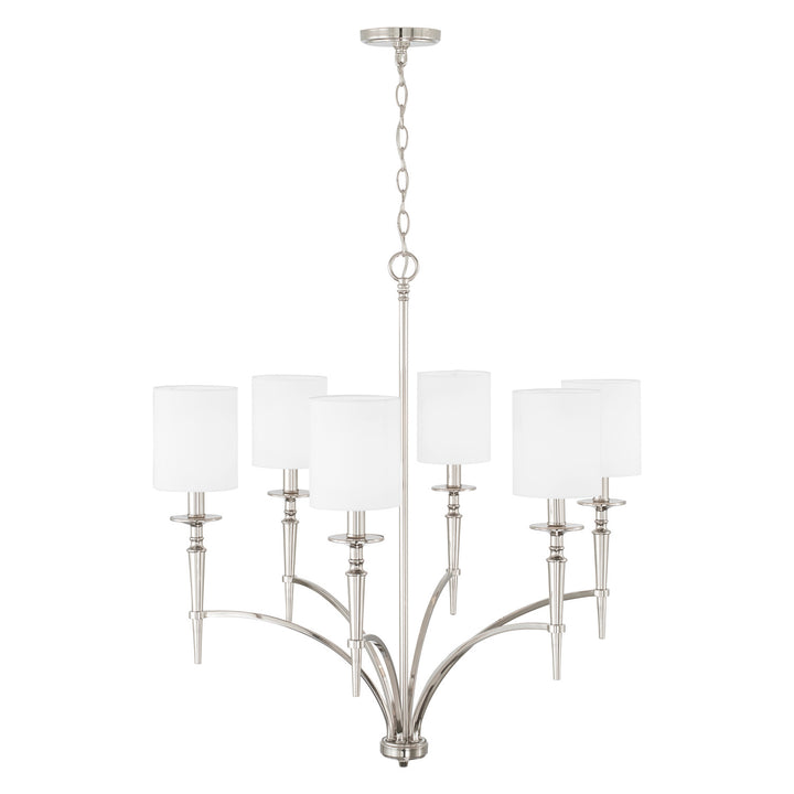 Capital Abbie 442661PN-701 Chandelier Light - Polished Nickel