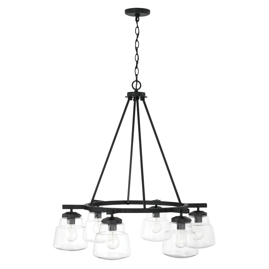 Capital Dillon 442761MB-518 Chandelier Light - Matte Black