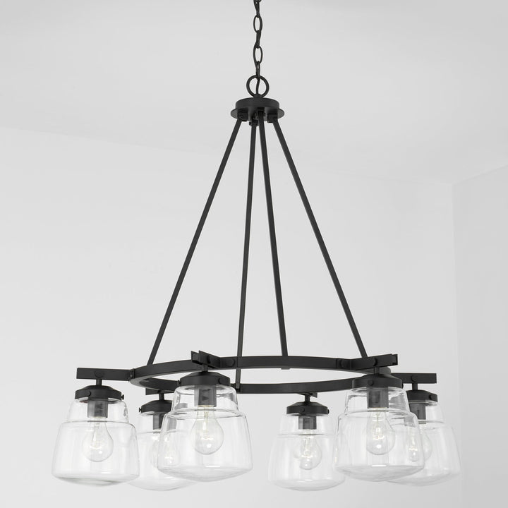 Capital Dillon 442761MB-518 Chandelier Light - Matte Black