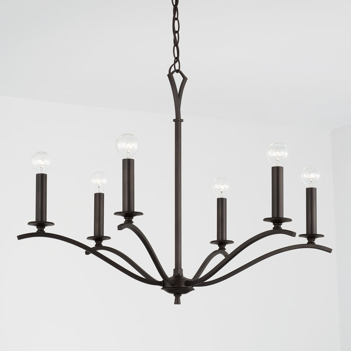 Capital Jaymes 442861OB Chandelier Light - Old Bronze