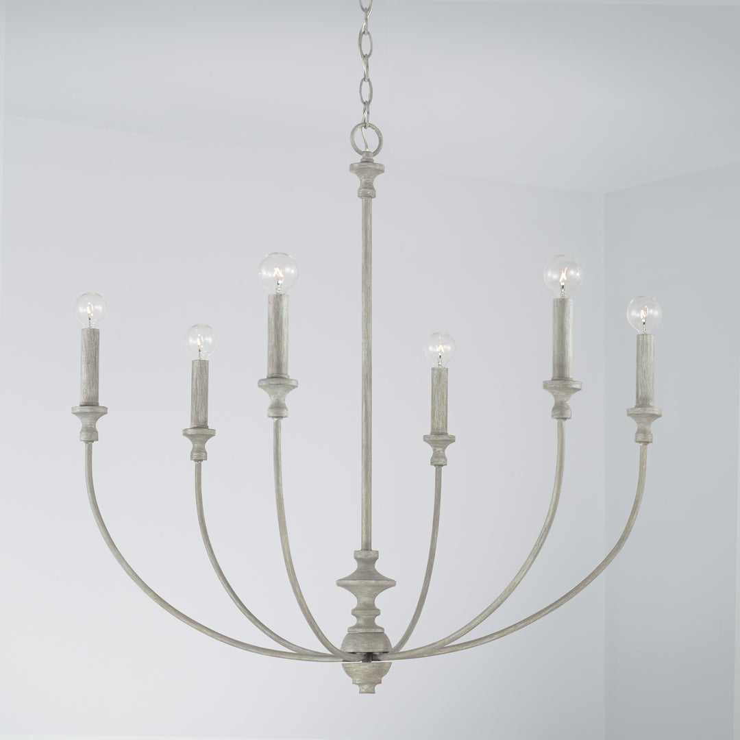 Capital Penelope 443061PY Chandelier Light - Painted Grey