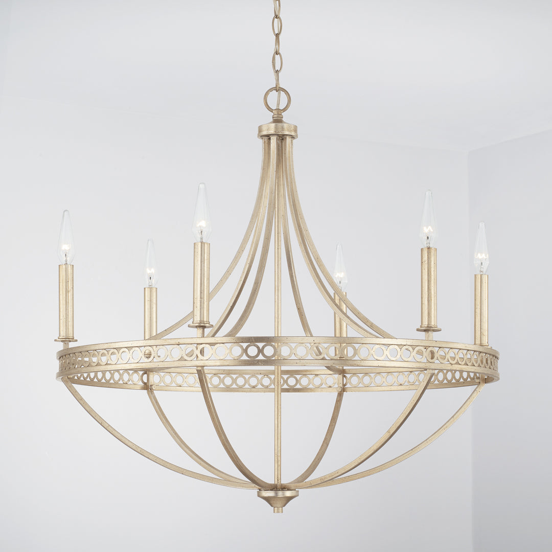 Capital Isabella 443161WG Chandelier Light - Winter Gold