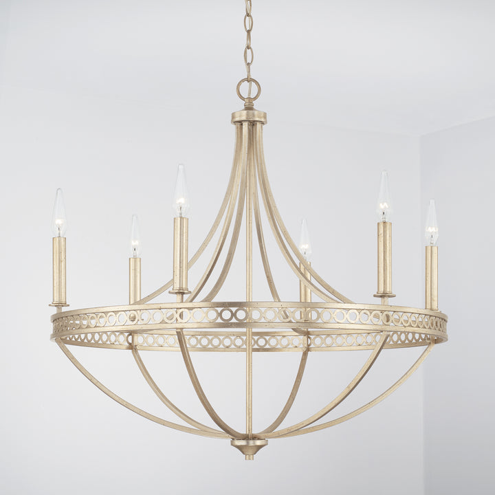 Capital Isabella 443161WG Chandelier Light - Winter Gold