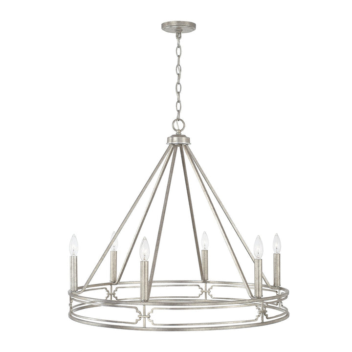 Capital Merrick 443461AS Chandelier Light - Antique Silver