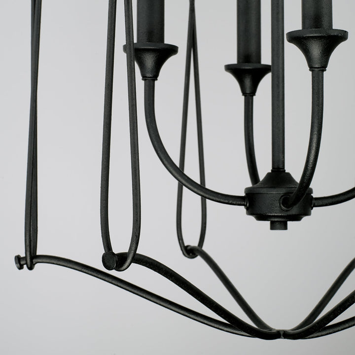 Capital Bentley 541642BI Pendant Light - Black Iron