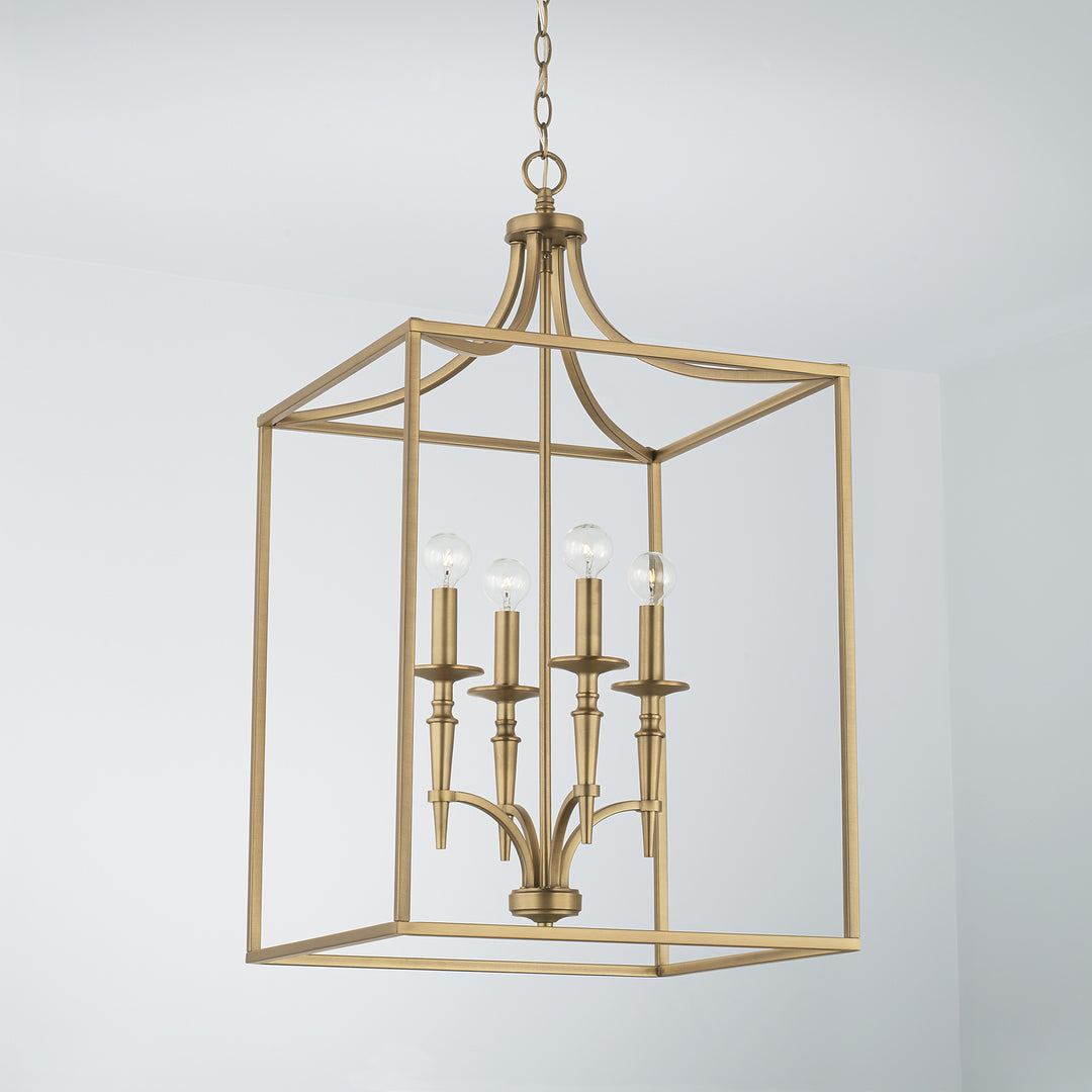 Capital Abbie 542641AD Pendant Light - Aged Brass