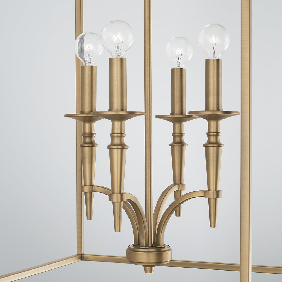 Capital Abbie 542641AD Pendant Light - Aged Brass